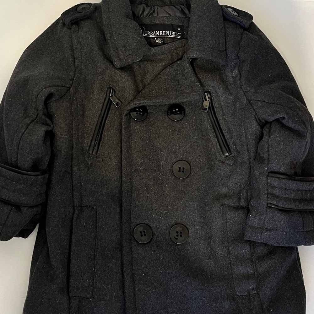 Urban Republic Charcoal Pea Coat